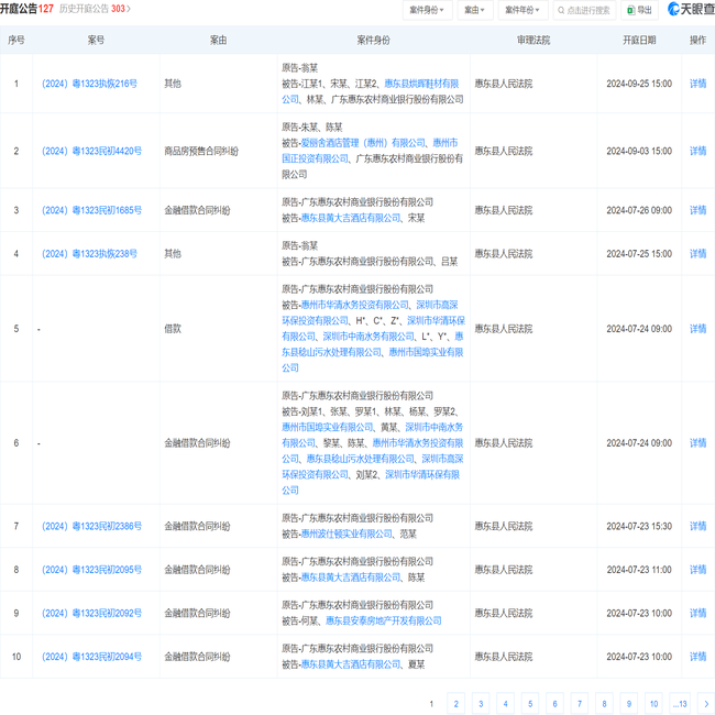 广东惠东农村商业银行股份有限公司